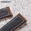 Watch Bands Handmade Cowhide Watch Band 20 22 24 26mm Men Women 4 Colors Crazy Horse Genuine Leather Strap Watchband Accessories 230814