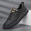 Scarpe eleganti pattini uomini allmatch in pelle casual in pelle sneaker traspiranti da uomo comodo scuola che corre laceup maschio 230814