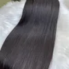 Grade 12A Cheveux Humains Non Transformés Armure Brésilienne Malaisienne Indienne Péruvienne Cheveux Bruts Os Raides Bundles 1 Pièce 100g / pcs Extensions de Cheveux pour les femmes noires