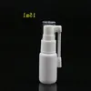 20 ml 068oz Vit plast tom bärbar påfyllningsbar nässprayflaska med 360 graders rotation Atomizer Makeup vattenbehållare för TRA OBHF