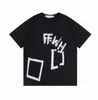 デザイナーTシャツメンズレメンズデザイナーオフTシャツトップスマンカジュアルシャツLuxurys StreetwearショーツスリーブポロスTシャツS-XオフホワイトNM4