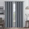 Curtain Back Lamination Thin Cheaper Solid Blackout Curtain Drapes For Living Room Bedroom Kitchen Window Treatment Custom Made