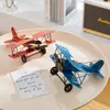 Aircraft Modle semplice decorazione per la casa Modello modello in metallo in metallo Miniature di miniature e figurine Office's Player Crafts Regalo 230815