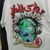 Maglietta Hellstar T-shirt da uomo Uomo Hip Hop americano Parodia Graffiti T-shirt Hellstar stampata Maglietta allentata da donna Manica corta Hellstar Tee UCV6