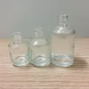 5ml丸いガラスポリッシュ空のボトルメイクツールマニキュア空の化粧品コンテナ釘ガラスボトルブラシduori