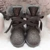 Dress Shoes Real Wool Boots 2022 Genuine Sheepskin Woman Snow Boots Botas Mujer Winter Shoes Women's Boots Natural Fur Shoes Women X230519