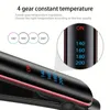 Ceramic Automatic Hair Straightener - Fast Heating, Multifunctional, Lengthens Hair, Works on Dry or Wet Hair