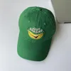 Caps de bola 2023 SS Limited Cartoon Casal Cap Cap Ins Soft Top Bordado de beisebol e mulheres let vermelho o mesmo estilo