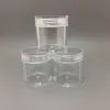 Vaso vuoto per crema di plastica rotonda da 10 G ML Contenitore cosmetico Vaso per campioni Vetrina per esposizione Confezione cosmetica Mini bottiglia di plastica da 10 ML Idctn