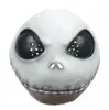 Nuovo The Nightmare Before Christmas Jack Skellington White Latex Mask Movie Cosplay Props Halloween Party Maschera horror malizia T200703