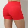 Actieve shorts lycra fitness yoga dames training sport short push up sportkleding vrouw gym kleding deportivo mujer sport femme rood roze