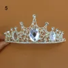 Nowe przybycie luksus różne typy ślubne Tiary Diamond Cryatal Empire Crown Bridal Pałą