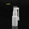 20 ml 068oz Vit plast tom bärbar påfyllningsbar nässprayflaska med 360 graders rotation Atomizer Makeup vattenbehållare för TRA OBHF