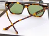 Солнцезащитные очки камней Черно -серой линзы Женщины 1299 Cateye Summer Sunnies Gafas de Sol Sonnenbrille UV400 Wear с коробкой