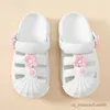 Slipper White Girls Slippers Children Summer Shoes Soft Beach Sneakers Fashion Waterproof Cute Slippers Sandals Flip Flops for Girl R230815