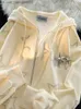 Мужские толстовки толстовок Y2K Harajuku Street Apparel Hoodie Женская корейская мода Retro Star Hot Diamond Print Super Dalian Coodie Z230817