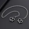 Labrret Lip Piercing Jewelry 2023 Hartvormige ketting Borstring Clip 230814