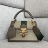 Mode en cuir véritable ophidi pochette femmes hommes sacs d'école cross body luxe designer seau fourre-tout sacs à main messager enveloppe abeille fronde sac à dos sac à bandoulière