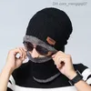 Caps Capiteiros Crânios de Chapéu de Inverno Feizes Men Chapéu de Lã de Lã Balaclava Gorros Veludos Gorras Hat de Chapéu de Menina Z230815