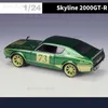 Maisto 1 24日産スカイライン2000 GT-R 1973スーパーカー合金車モデルダイキャスト玩具車両収集