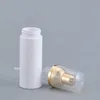 60ML Foam Dispenser Pump Bottles with Gold Pump Top- Plastic Cosmetic Makeup Lotion Storage Container 2Oz Mousse Foamer Pump Bottle Siuev