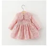 Girl's Dresses Msnynieco born Baby Girls Clothes Casual Long Sleeve Lace Dress for Baby Girl Clothing 1st Birthday Princess Party Dresses 230815