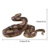 Halloween Toys Fake Realistic Rubber Snake PVC Пластиковая безопасная безопасная розыска Страшные хитрые вечеринки с рептилий игрушка 230815