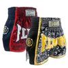 Shorts esterni per la stampa unisex fiore muay pantaloncini retrò MMA calcio di boxe 230814