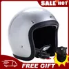 Motorcycle Helmets Fiberglass Helmet Jet Bubble Visor&COCASCO Motobike Street Riding Casque Moto De Capacete Helm DOT ECE