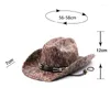 Berets Cowgirl Men's Hats Cowboy Hat Country Summer Accessories Golf Cap Jazz British Cup 2023 Panama Luxury Woman