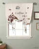 Tende da caffè nano tende da caffè per soggiorno camera da letto moderna legare cucina corta corta corta R230815