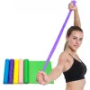 Yoga Pilates Stretch Resistance Bands High Elastic Fitness Crossfit Exercise Equipment TPE Pulling Belts Resistance BandsZZ