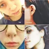 Labret Lip Piercing Jewelry BOG 60PCS G23 Hinged Segment Ring Septum Clicker Nose Nipple Ear Cartilage Tragus 230814