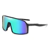 Designer neuer wahrer Film farbenfrohe große Rahmen Fahrradsport für Männer und Frauen Mode -Straßenbike Sonnenbrille mit UV -Schutz Sonnenbrille