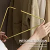 Cabides moda triangle roupas de metal sólido para casaco calças de lenço rack rack rack racks organizador de guarda -roupa