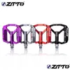 Cykelpedaler Ztto MTB Lager Aluminiumlegering Flat Pedal Bicycle Good Grip Lightweight 9/16 Big For Gravel Enduro Downhill JT01 220915 DHX4S