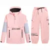 Skiddräkter 2023 Pullover Male eller Female Ski Wear Snowboarding Kläder Vattentät vinter Utomhusdräkt Set Snow Costume Jacket Pant 230814