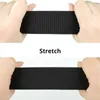 Altri accessori di moda cinture Drizzte uomini plus size alte alte da 100 cm a 180 cm 39''71 '' Long Stretch Nylon Web Web Welband Black 230814