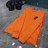 Hoodies Sweaters Hoodie Chromezhearts 21SS Designer Richtiges Herbstkleid kommt orange Schwert runden Nackenpullover