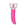 Brinquedo sexual massageador sugando vibrador vibrador para mulher língua lambendo clitóris estimulador mamilo masturbador