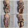 Nieuwheid items Doll Halloween Baby Mummy Haunted Ghost Scary Horror Spooky Dolls Zombie Creepy Decor Ornament Scene Layout Supplies Assiering J230815