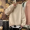 Herren Hoodies Sweatshirts Sweatshirt Black White Hip Hop Punk Pullover Streetwear Casual Mode Kleidung übergroße koreanische Harajuku 230815