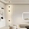 Floor Lamps Modern Minimalist Living Room Light Black White Cone Desigh Art Decorative Hanging Cable Lamp For Bedroom Indoor
