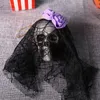 Articoli di novità Artenza del cranio Skeleton Head Plastic 11 Model Halloween Haunted House Party Decorazione per la casa Serviri di alta qualità J230815