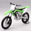 1 10 Honda CBR1000RR KAWASAKI KX250F YZF-R1 Racing Motorcyklar Alloy Motorcykelmodell Stöttabsorberare Insamling Toy Car Gift T230815