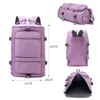 School Bags IKE MARTI Large Capacity Women Shoulder Travel Backpack Lady Weekend Sports Yoga Luggage Zipper Bags Multifunction Crossbody Bag 230907