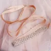 Wedding Sashes Molans 2021 Rhinestones Bridal Belt Diamond Dress Crystal Sash Bruidsmeisje Belts accessoireszzzz