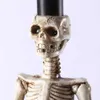Articoli di novità Nuova Halloween Decorazione Luci a candeliera Scheletro Skull Resin Resin LED Stand Halloween Party Ghost Ghost Decorazione della casa J230815