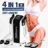 Body Sculpting Slant 4 Handtag EMS RF Slimming Machine 14 Tesla Emsliming Muscle Body Contouring Machine