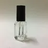 4 ml Empty Nail Polish Bottles Square Shape Nail Polish Clear Bottles with Brush Cap for DIY Cosmetics Pkqva